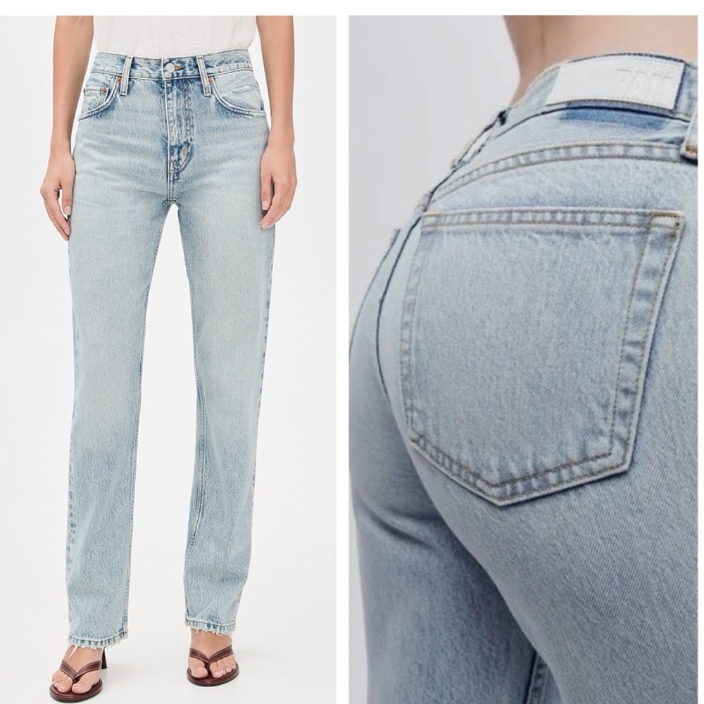 Re/Done X Pam Anderson The Anderson Jean in Maliblue SIZE:27